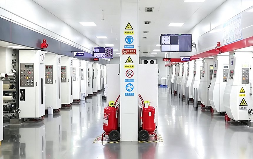 10-Color high speed gravure printing machine 